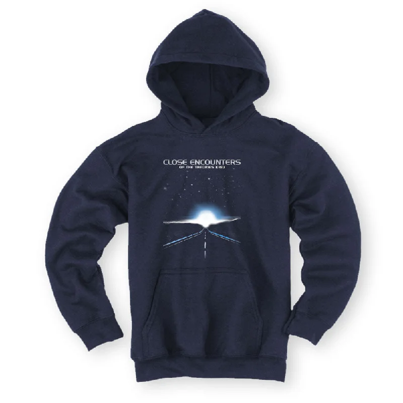 Men’s breezy athletic top-Theories Close Encounters Hoodie Navy