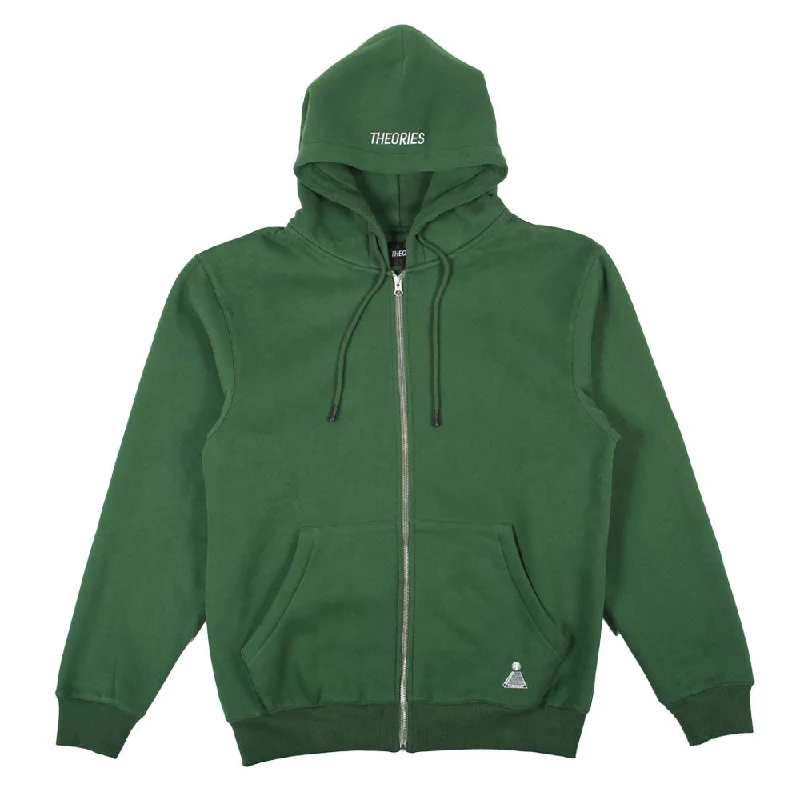 Men’s loud zip-up top-Theories SCRIBBLE SPORT Zip-Hoodie Leaf