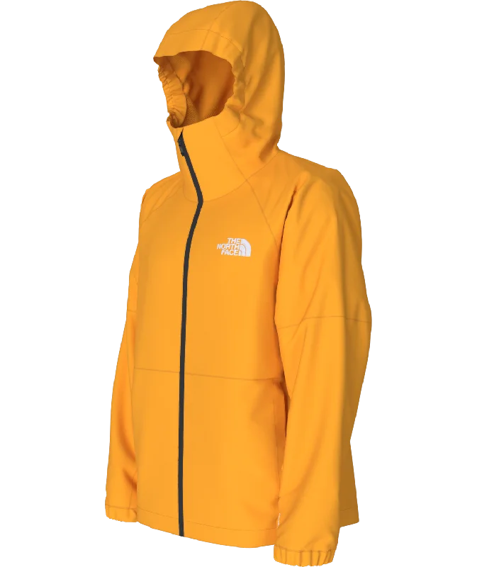 Men’s suave trench coat-The North Face Men's Build Up Jacket Summit Gold