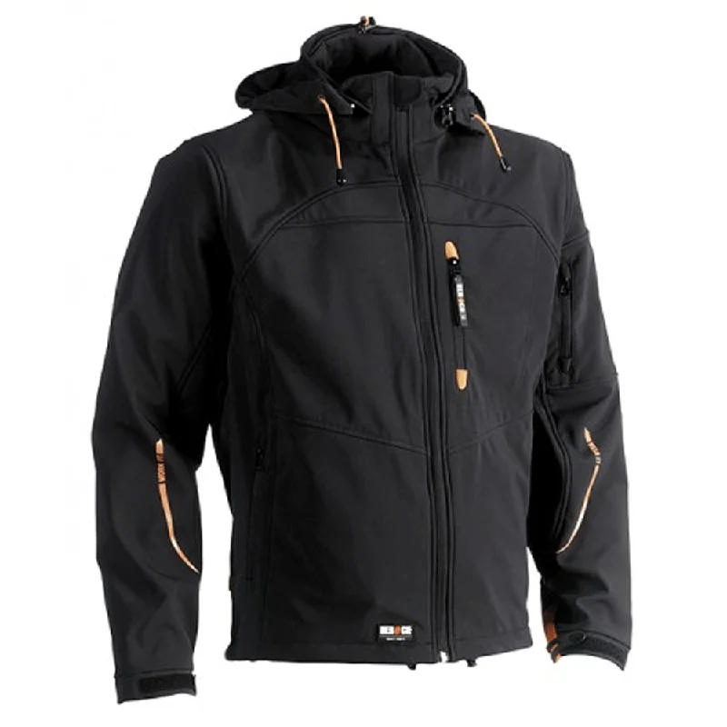 Men’s velvety denim jacket-Herock Poseidon Water-Repellent Softshell Jacket Various Colours