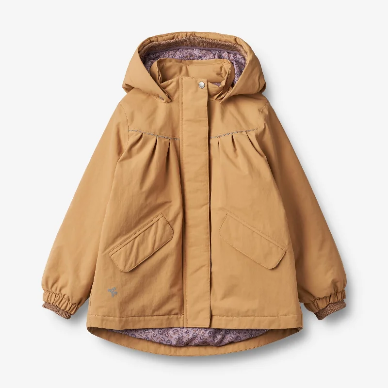 Men’s crisp windbreaker jacket-Jacket Mimmi Tech - ginger bread