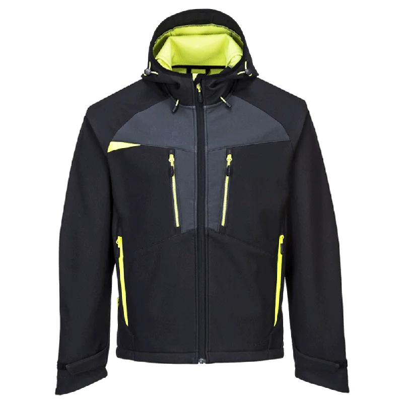 Men’s loose parka jacket-Portwest DX474 DX4 Water Resistant Softshell Work Jacket Various Colours