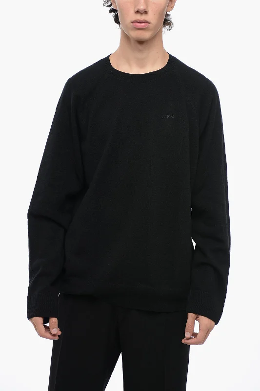 Men’s crisp pullover sweater-A.P.C. Virgin Wool ELIE Crew-neck Sweater