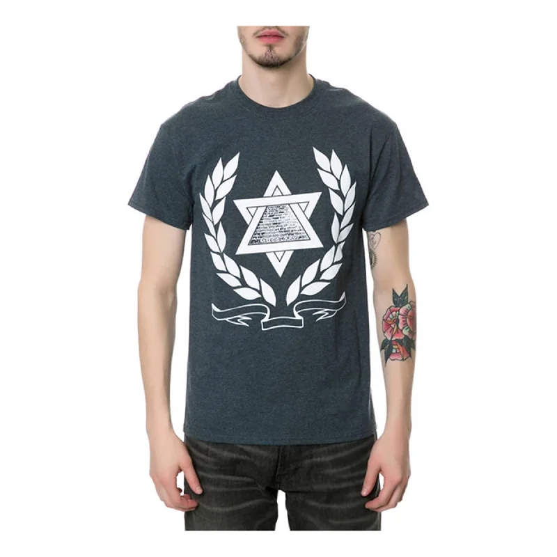 Men’s eye-popping design tee-Black Scale Mens The Egyptian Star Graphic T-Shirt