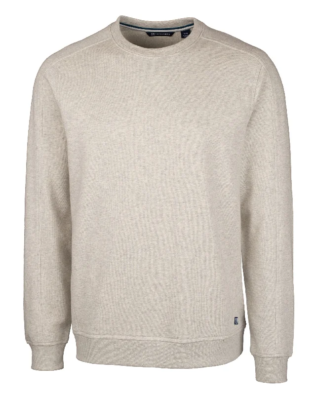 Men’s silky turtleneck top-Cutter & Buck Saturday Cotton Blend Mens Crew Neck Sweatshirt