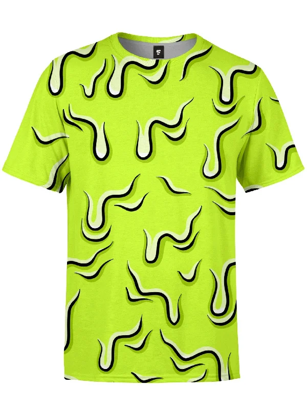 Men’s roam-ready shirt-Drippy (Green) Unisex Crew