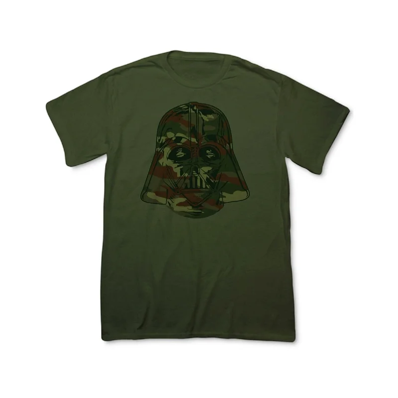 Men’s striking graphic top-Fifth Sun Mens Camo Vader Graphic T-Shirt, Green, Small