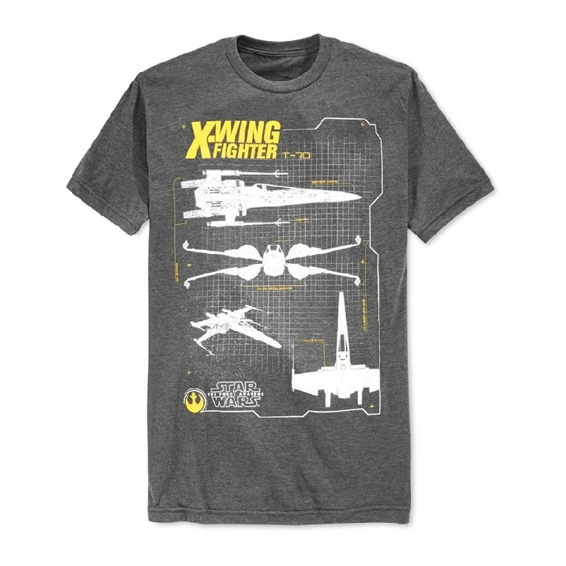 Men’s sport short-sleeve top-Fifth Sun Mens X-Wing Fighter Graphic T-Shirt