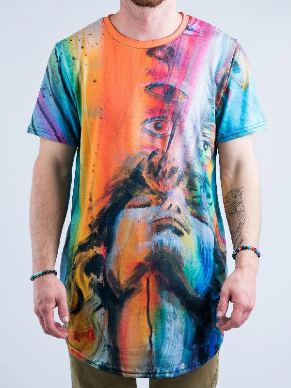 Men’s comfy short-sleeve top-Inside My Spirituality Tall Tee