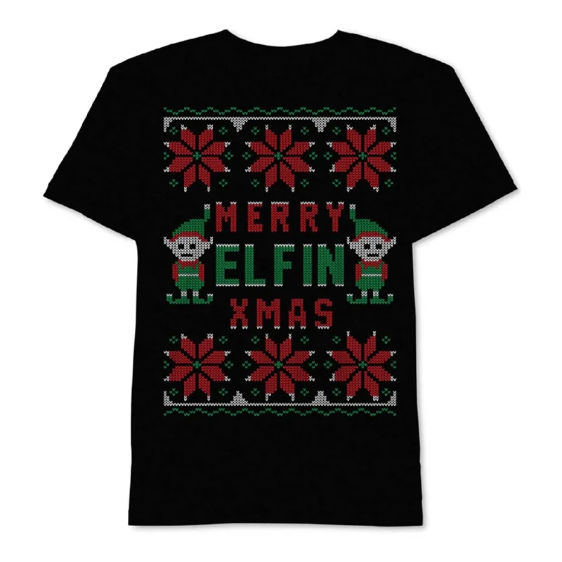 Men’s off-duty top-Jem Mens Xmas Graphic T-Shirt