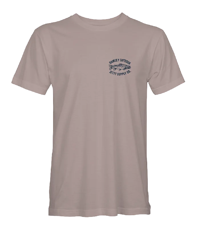 Men’s core plain shirt-Jetty X Ramsey Outdoor - Trout Tee