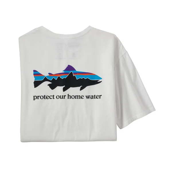 Men’s hot-season tee-Men`s Home Water Trout Organic T-Shirt