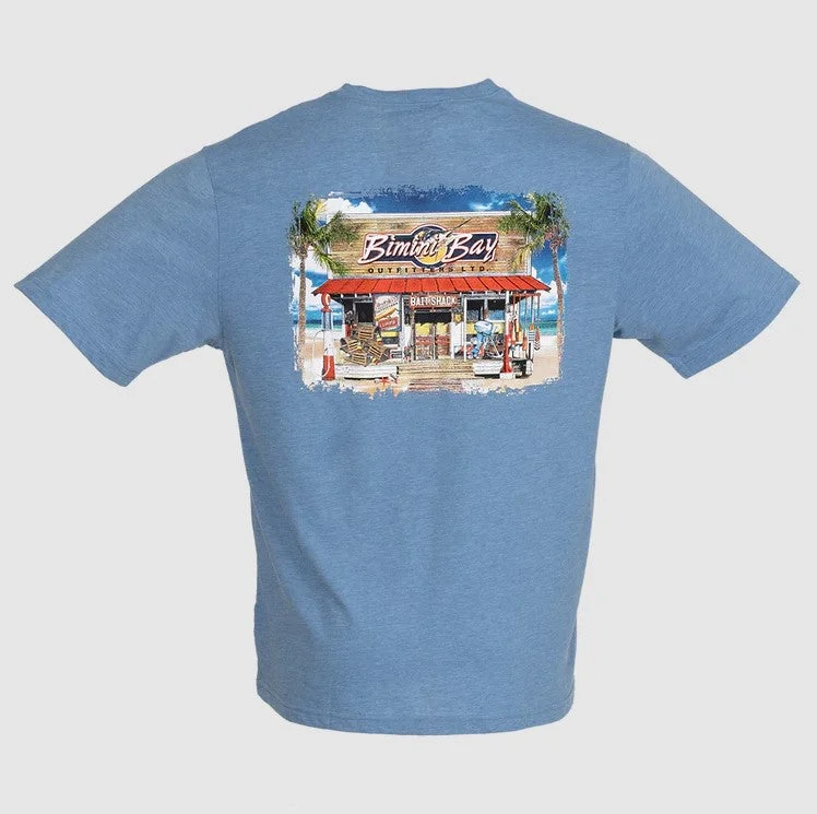 Men’s ventilated short-sleeve top-Men's Bait Shack Short Sleeve Graphic Tee