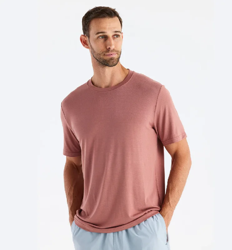 Men’s ventilated short-sleeve top-Men's Bamboo Motion Tee