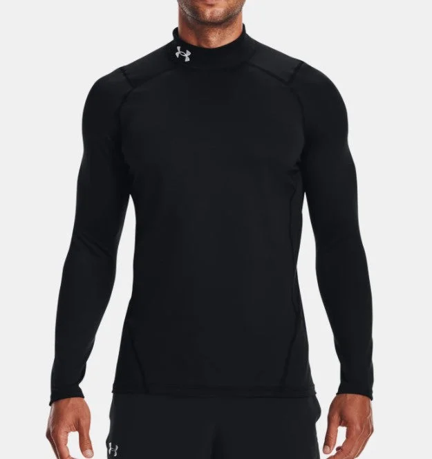 Men’s core plain shirt-Men's ColdGear Armour Fitted Mock