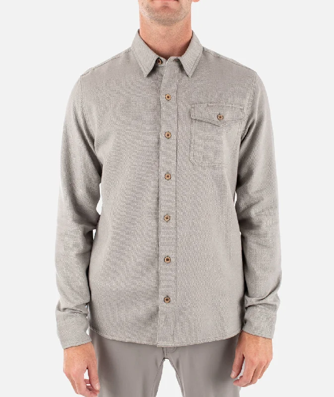 Men’s edgy modern tee-Men's Essex Oyster Twill Shirt