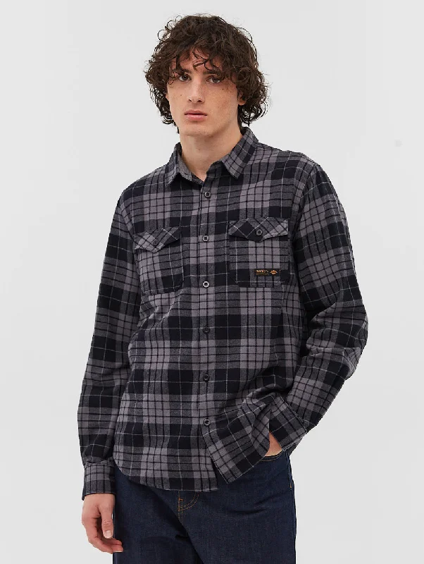 Men’s breezy casual shirt-Carlow Flannel Shirt