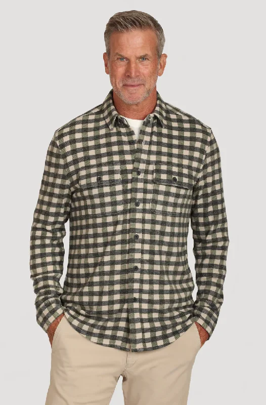 Men’s clean modern top-Men's Road House Sweater - Knit Shirt