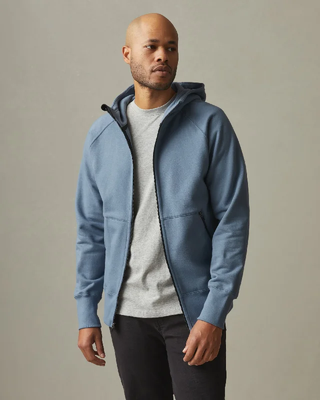 Men’s cool ventilated tee-Storm Full Zip - Dusk