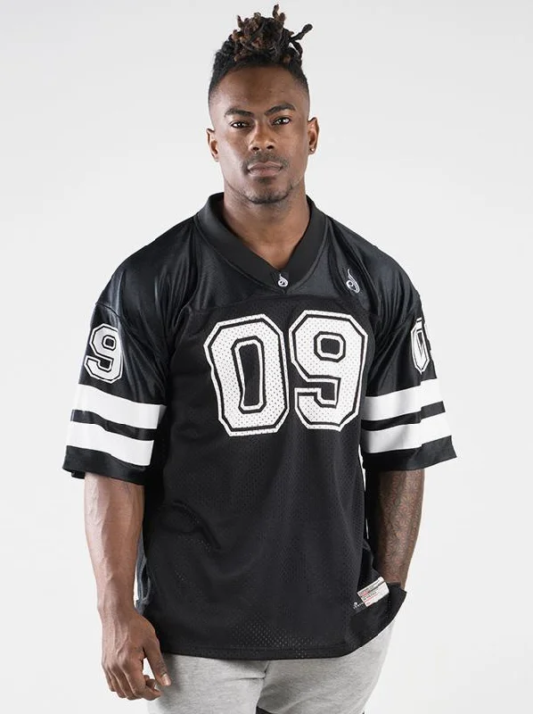 Men’s clean modern top-Mens Varsity Jersey - Black