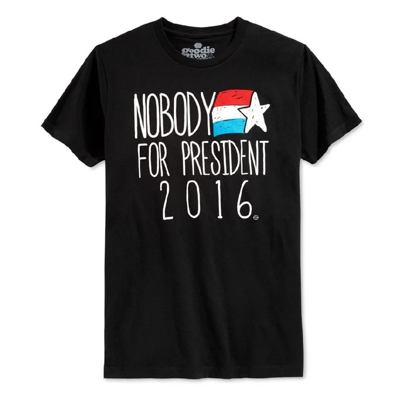 Men’s funky graphic top-New World Mens No President Graphic T-Shirt