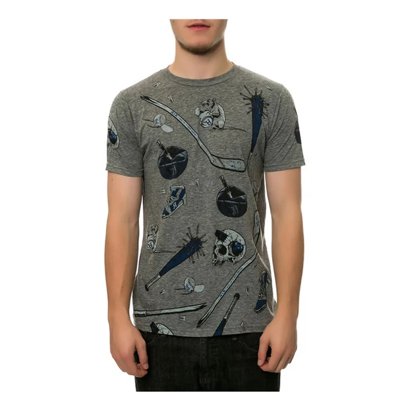 Men’s raw streetwear top-Rook Mens The Sticks And Stones Graphic T-Shirt