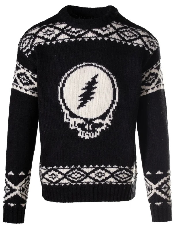 Men’s green-friendly shirt-Schott NYC x Grateful Dead Wool Blend Sweater