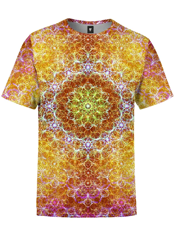 Men’s chill pattern tee-Solar Harvest Unisex Crew