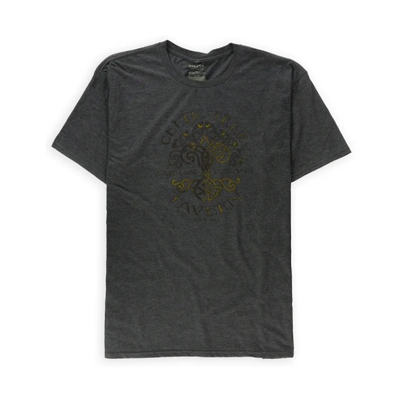 Men’s island short-sleeve top-SONOMA life+style Mens Tree Tavern Graphic T-Shirt, Grey, Small