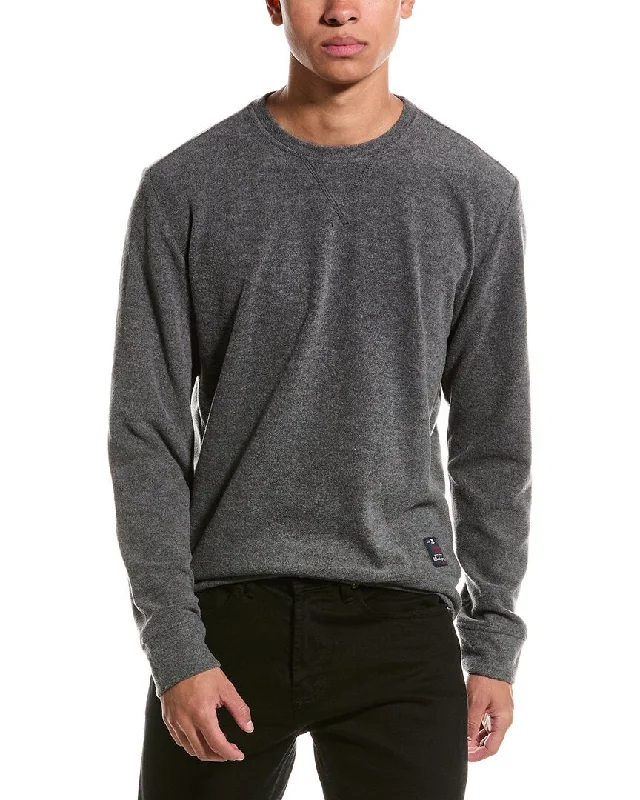 Men’s tight cotton pullover-WEATHERPROOF VINTAGE Brushed Sweater