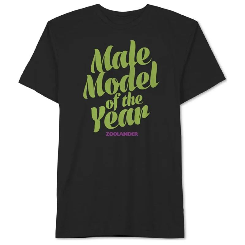 Men’s edgy modern tee-Zoolander Mens Main Man Graphic T-Shirt