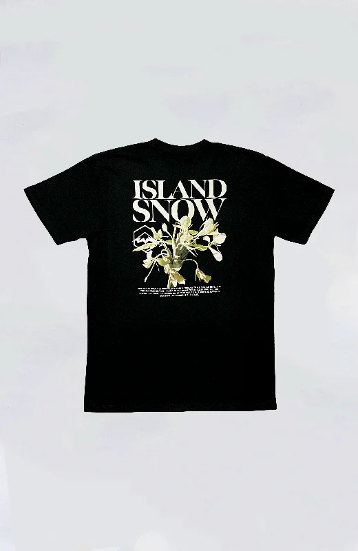 Men’s warm-weather tee-Island Snow Hawaii - IS White Ginger Premium Heavyweight Tee