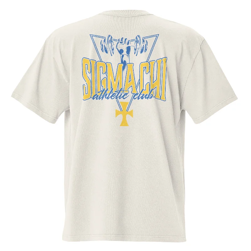 Men’s punchy color tee-LIMITED RELEASE: Sigma Chi Athletic Department Oversized T-Shirt