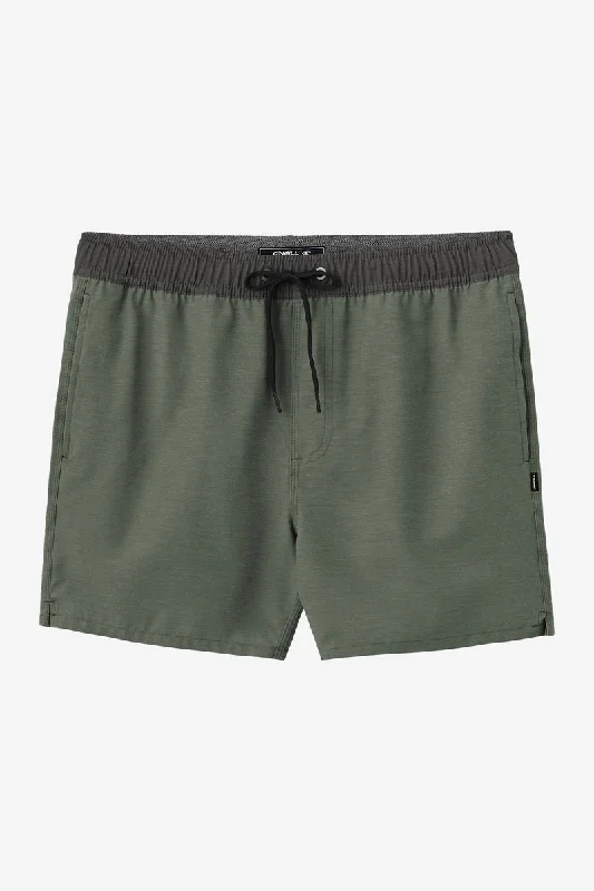 Men’s neat chino pants-O'Neill Perform Light Lined Ew 17 Shorts-Dark Olive