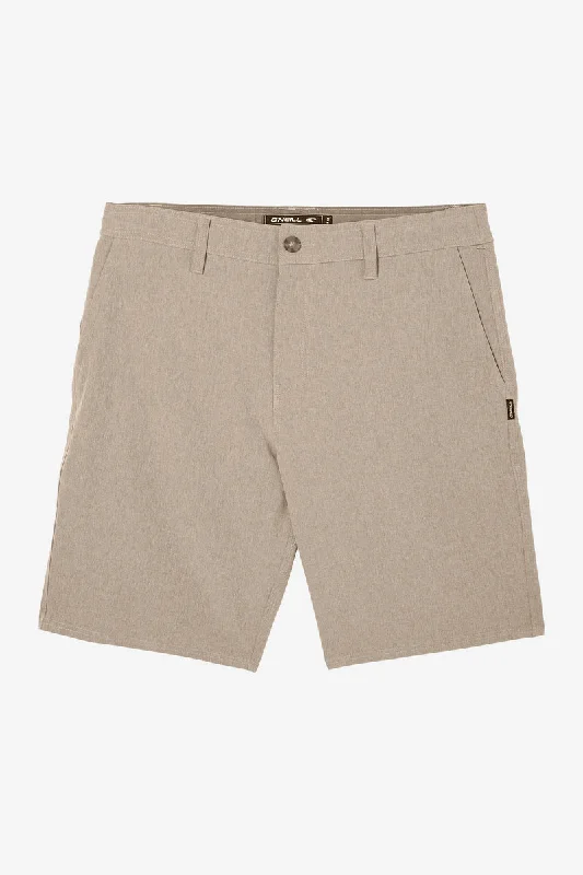 Men’s relaxed straight denim-O'Neill Reserve Heather 19 Shorts-Khaki