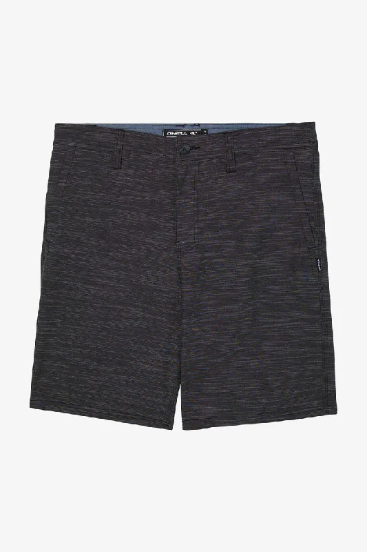 Men’s sturdy denim jeans-O'Neill Reserve Slub 20 Shorts-Black