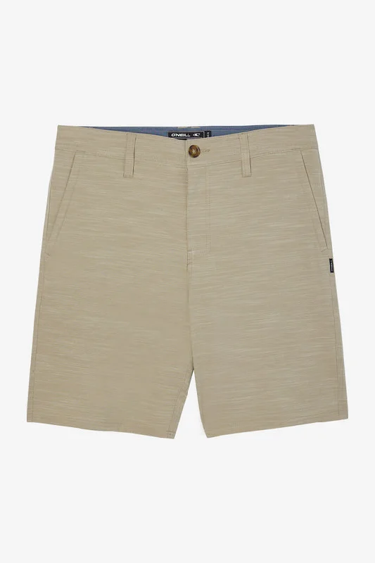 Men’s breezy chino pants-O'Neill Reserve Slub 20 Shorts-Khaki