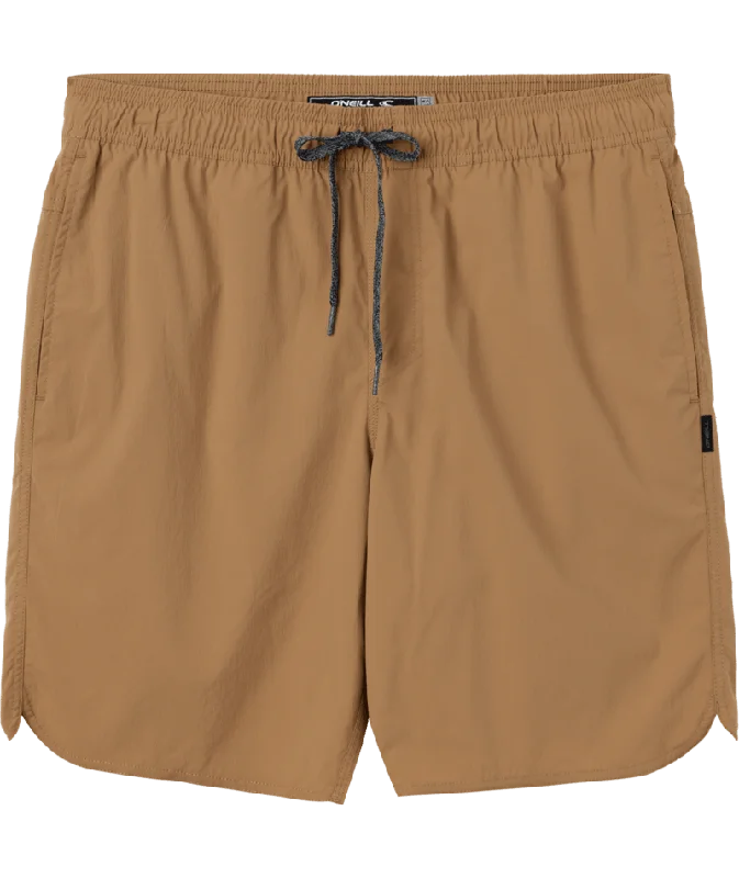 Men’s cozy cargo jeans-O'Neill Trvlr Camino 18 Shorts-Dark Khaki