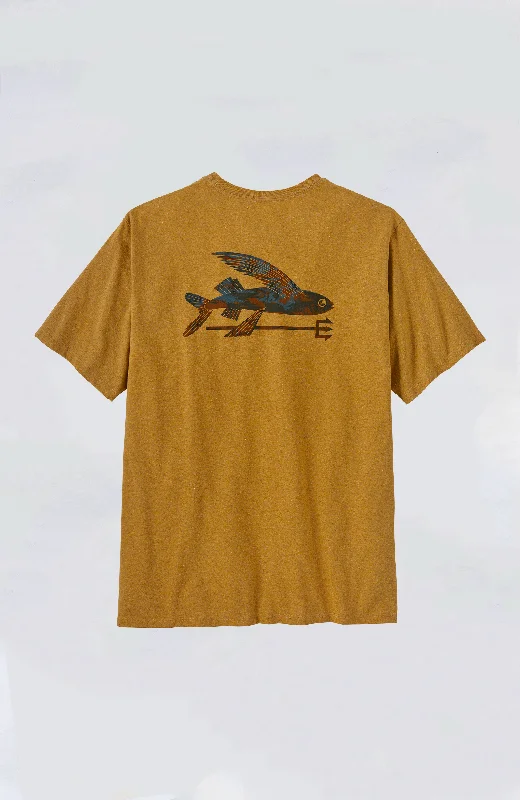 Men’s quirky trendy top-Patagonia - M's Flying Fish Responsibili-Tee