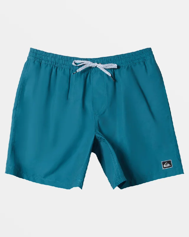 Men’s ventilated slim jeans-Quiksilver Everyday Solid Volley 17 Boardshorts-Colonial Blue