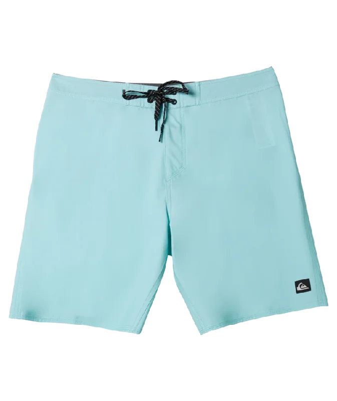 Men’s pure khaki pants-Quiksilver Surfsilk Kaimana 20 Boardshorts-Limpet Shell