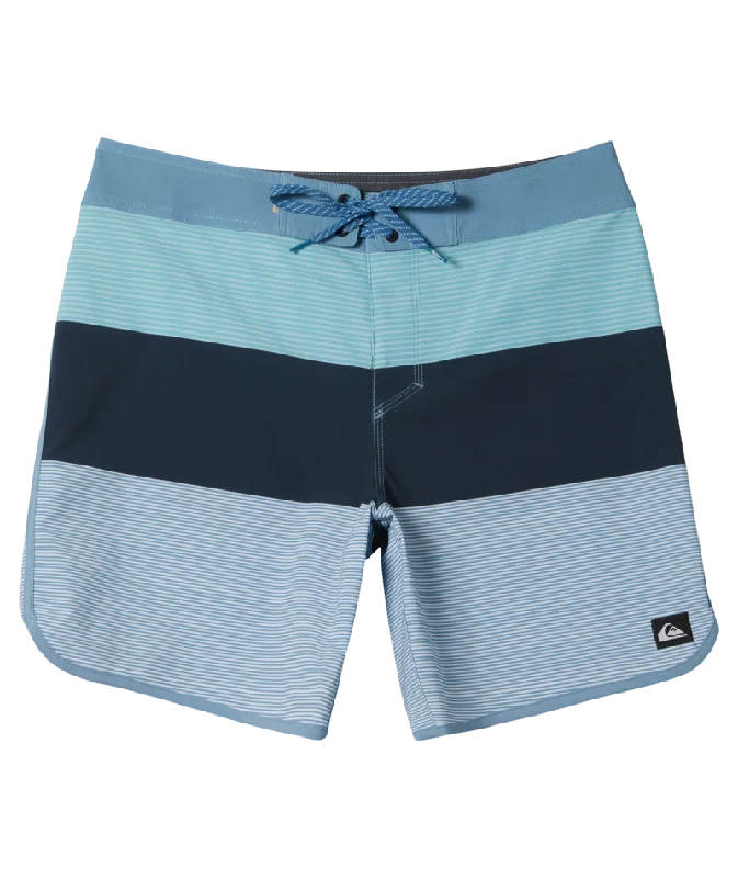 Men’s neat chino pants-Quiksilver Surfsilk Tijuana 19 Boardshorts-Blue Shadow