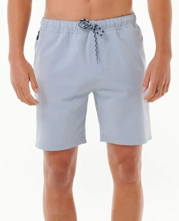 Men’s sharp dress pants-Rip Curl Boardwalk Jackson Volley Shorts-Spray Blue