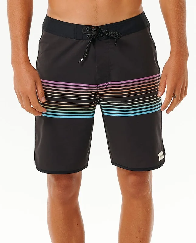 Men’s elastic cargo trousers-Rip Curl Mirage Surf Revival Boardshorts-Washed Black