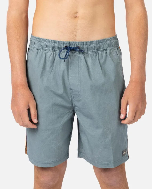 Men’s baggy dress pants-Rip Curl Surf Revival Volley Boardshorts-Bluestone