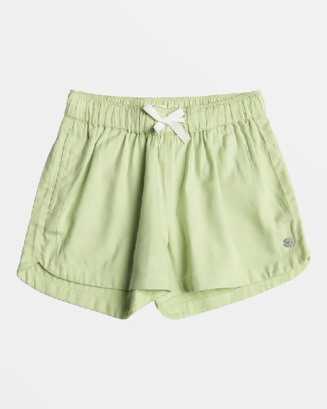 Men’s breezy tight trousers-Roxy Girls Una Mattina Shorts-Margarita