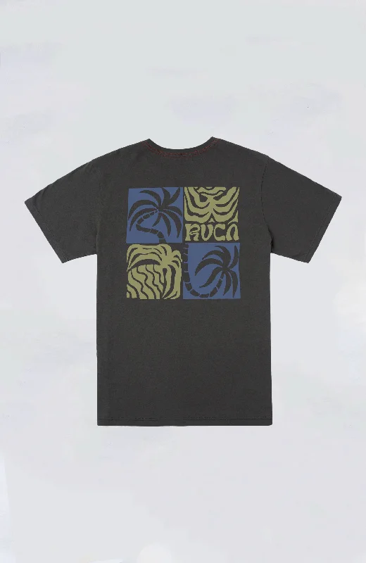 Men’s ventilated sport shirt-RVCA - Fronds Tee