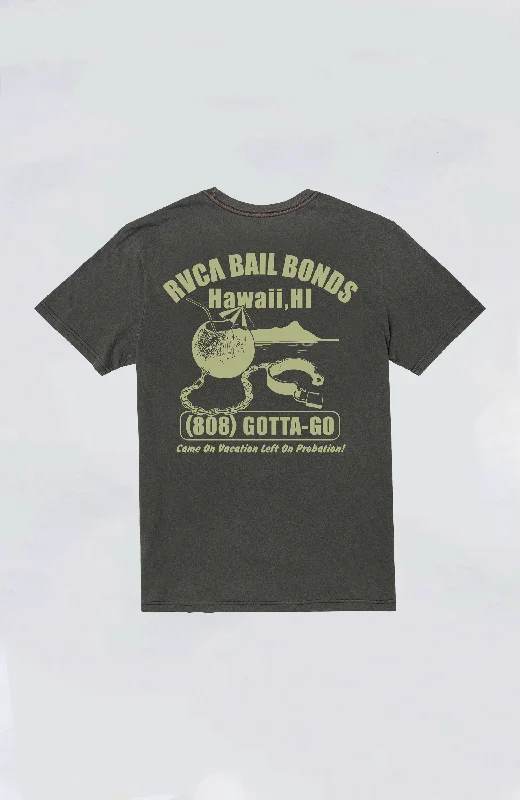 Men’s chill button-up top-RVCA - RVCA Bail Bonds Tee