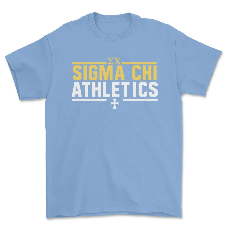 Men’s pure minimalist top-Sigma Chi Athletics Performance T-Shirt