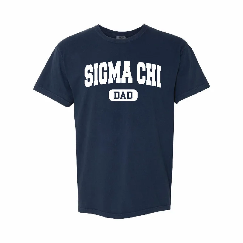 Men’s unique design shirt-Sigma Chi Dad T-Shirt